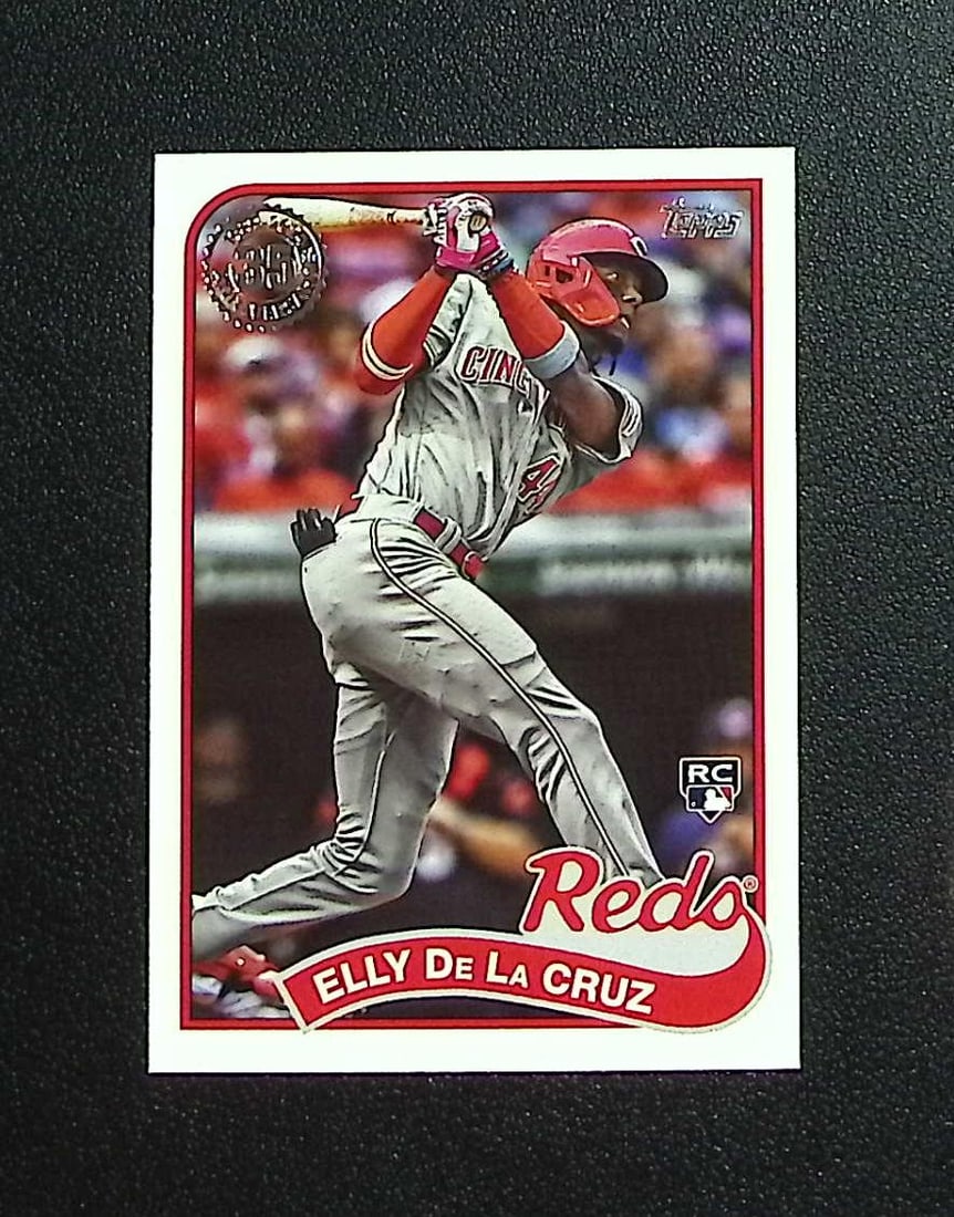 Elly De La Cruz Rookie Card 35th Anniversary 2024 Topps #89B2-34 Cincinnati Reds: Topps, Bowman, & Fanatics Baseball MLB Trading & Sports Cards, Sports Cards for Sale Near Me, World Series & Hall of Fame Players Memorabilia, Refractors, X-Fractors, Numbered, SP, SSP, Valuable Aucti
