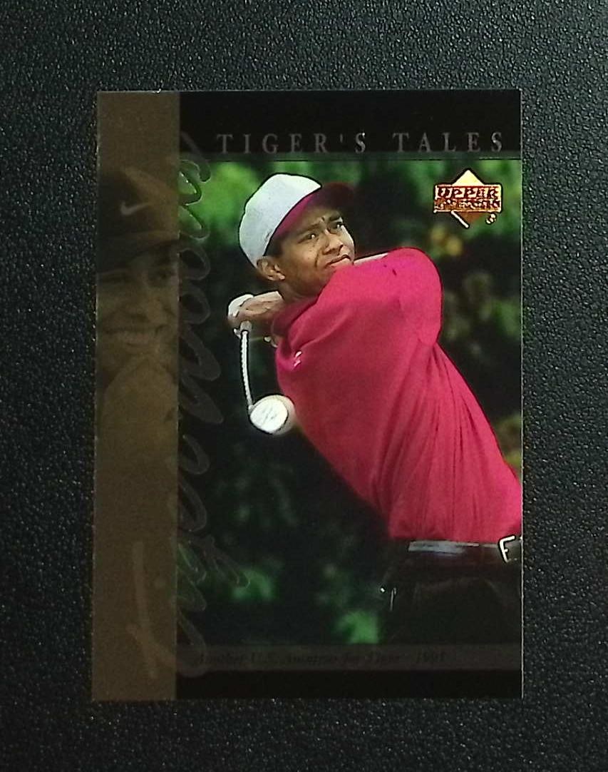 Tiger Woods 2001 Upper Deck Tiger's Tales #TT10 PGA Tour, Golf (1 of 2)