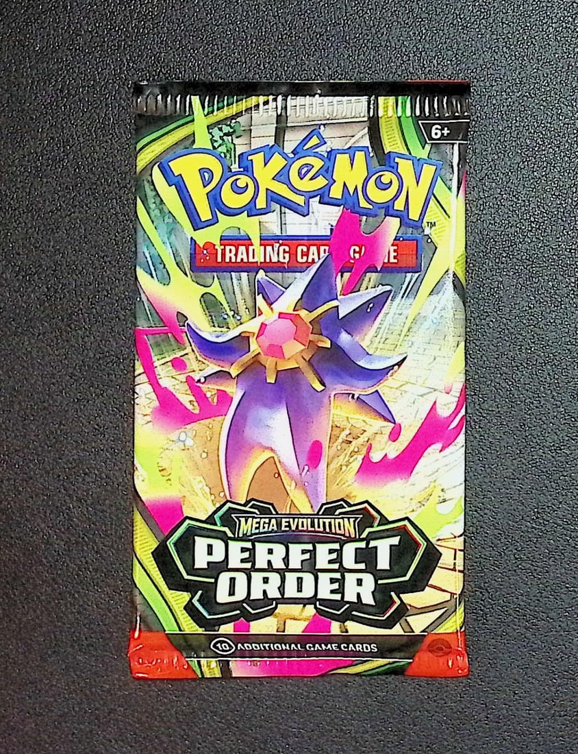 2026 Pokemon Perfect Order 10 Card TCG Booster Pack, Charizard (1 of 1)