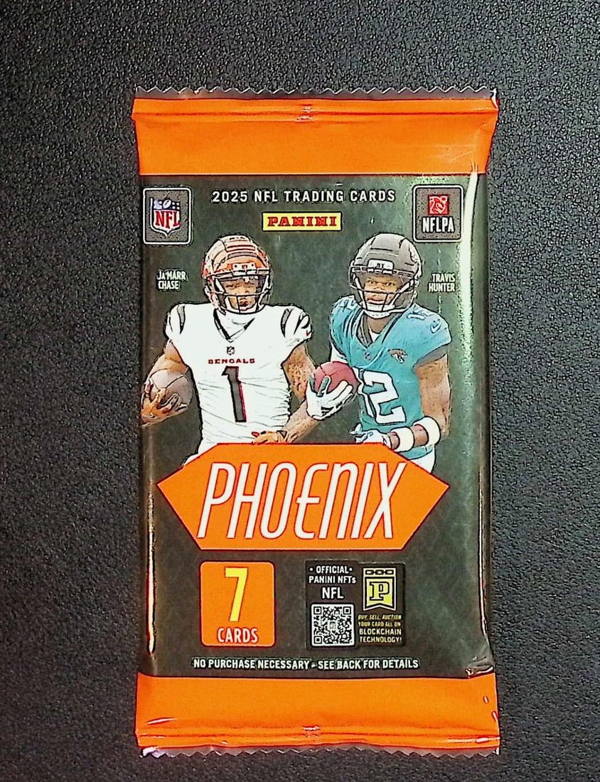 2025 Panini Phoenix Football Cards MEGA BOX PACK, Jaxson Dart, Travis Hunter, Emeka Egbuka: Panini Rookie Football NFL Trading & Sports Cards, Rookie Cards in This Set are Jaxson Dart, Cam Ward, Shedeur Sanders, Cam Skattebo, Travis Hunter, Football & Sports Cards for Sale Near Me, Silver, W