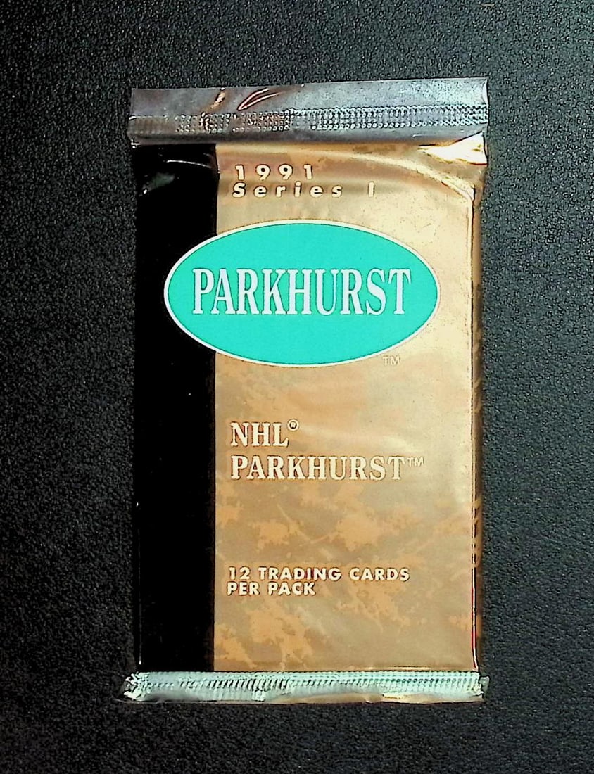1991 Parkhurst Series 1 Hockey Card Retail Box Pack - Emerald Ice Inserts, Wayne Gretzky (1 of 1)
