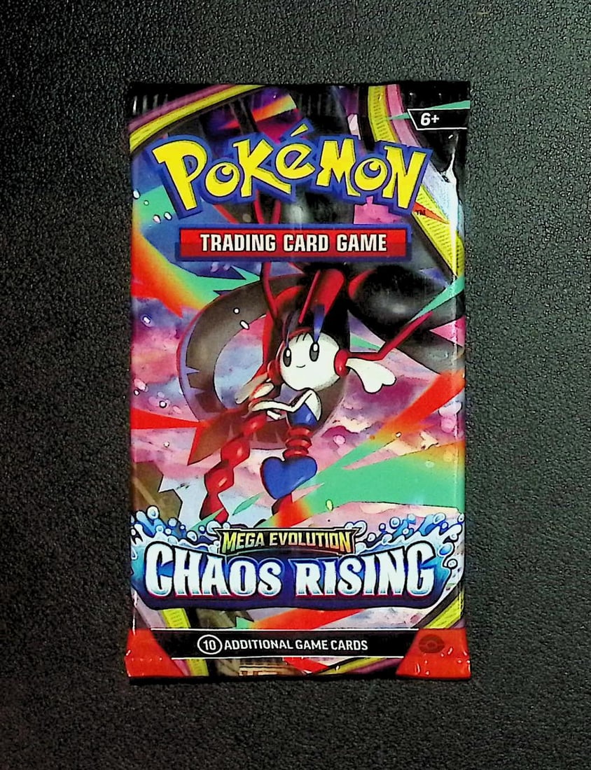 2026 Pokemon Chaos Rising 10 Card Booster Pack Charizard Pikachu Holo Rare Cards: Pokemon Trading Card Game Cards, Charizard, Pikachu, Mewto, EX, Referse Holo, Holo Rare Cards, Secret Rare Cards, Full Art Cards, Evee, 3 Stars Ultra Rare Cards, Double Rare, Illustration Rare, Specia
