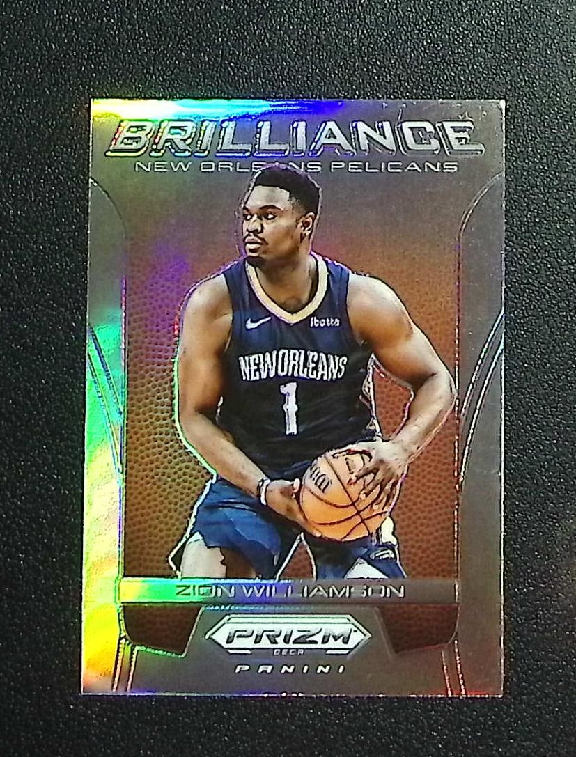 Zion Williamson Brilliance Silver Prizm 2023-24 Prizm Deca #3 New Orleans Pelicans: Panini, Donruss Optic, Donruss Select, Prizm, Mosaic, Contenders, Revolution, Phoenix, NBA Hoops, Rookie NFL Sports Trading Cards, Silver, SP, SSP, Wave Prizms, Numbered Cards, Basketball sports Cards