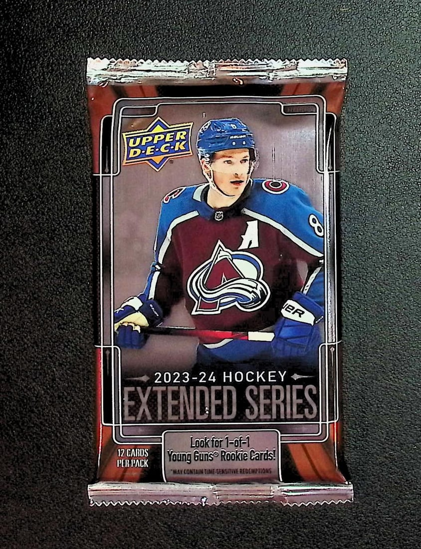 2023-24 Upper Deck HOBBY BOX EXTENDED SERIES PACK - Connor Bedard Rookie Card: Upper Deck Hockey NHL Trading & Sports Cards, Sports Cards for Sale Near Mr, Auction Memorabilia Lots For Sale on Line, Base Retro Variation Cards NHL Trading Cards Stanley Cup Connor McDavid Alex Ove