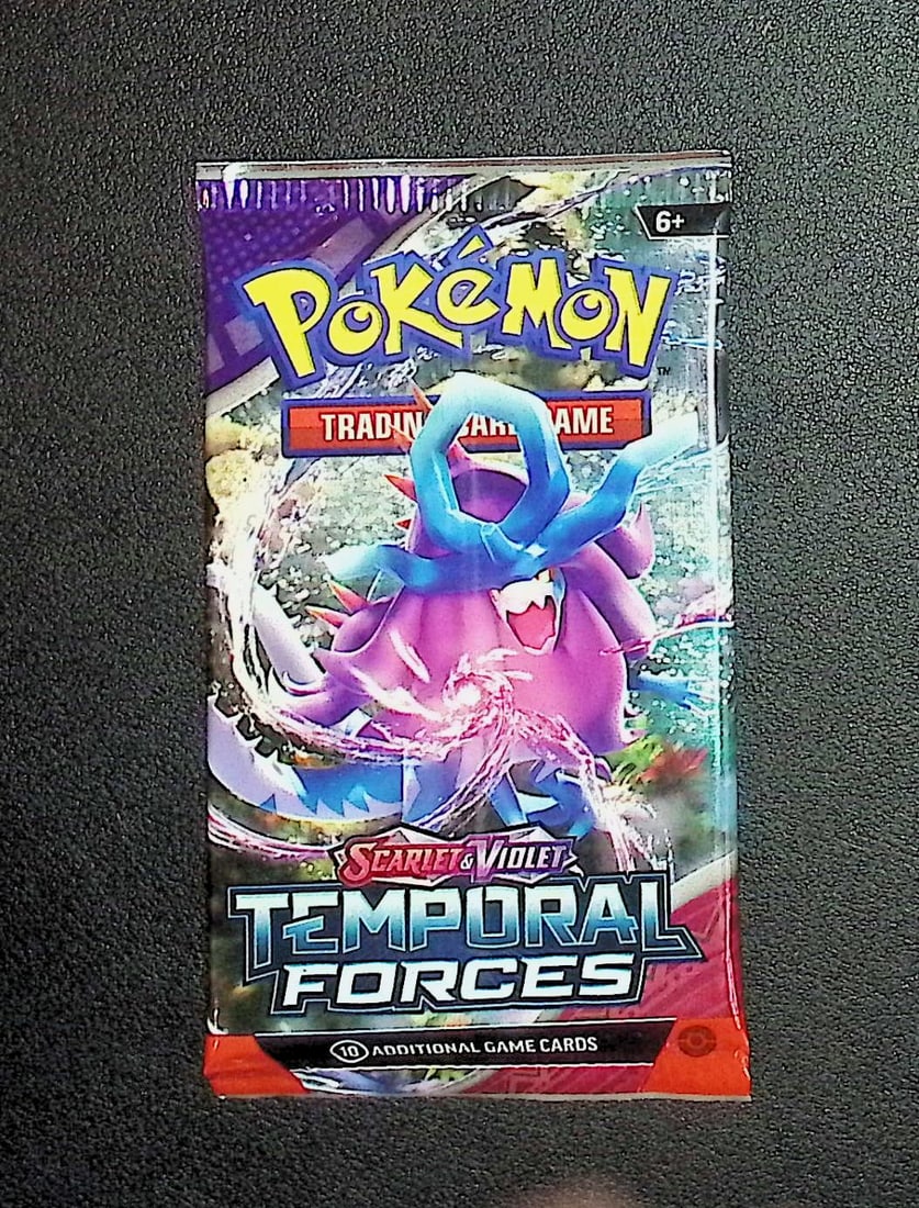 2024 Pokemon Scarlet & Violet Temporal Forces 10 Card Booster Pack, Charizard, Pikachu: Pokemon Trading Card Game Cards, Charizard, Pikachu, Mewto, EX, Referse Holo, Holo Rare Cards, Secret Rare Cards, Full Art Cards, Evee, 3 Stars Ultra Rare Cards, Double Rare, Illustration Rare, Specia