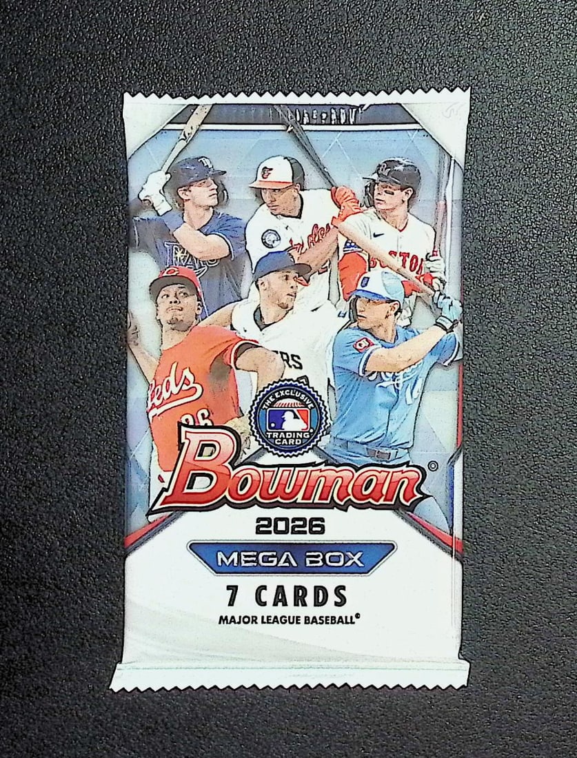 2026 Bowman Baseball Cards MEGA BOX PACK, Roman Anthony Rookie Card, Konnor Griffin Prospect: Bowman Baseball MLB Trading & Sports Cards, Roman Anthony Rookie Card, Konnor Griffin Prospect, Sports Cards for Sale Near Me, Prospect, Refractors, Auction Lots for Sale on Line, World Series & Hall 