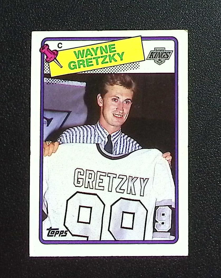 Wayne Gretzky 1988-89 Topps #120 Kings, Oilers (1 of 2)
