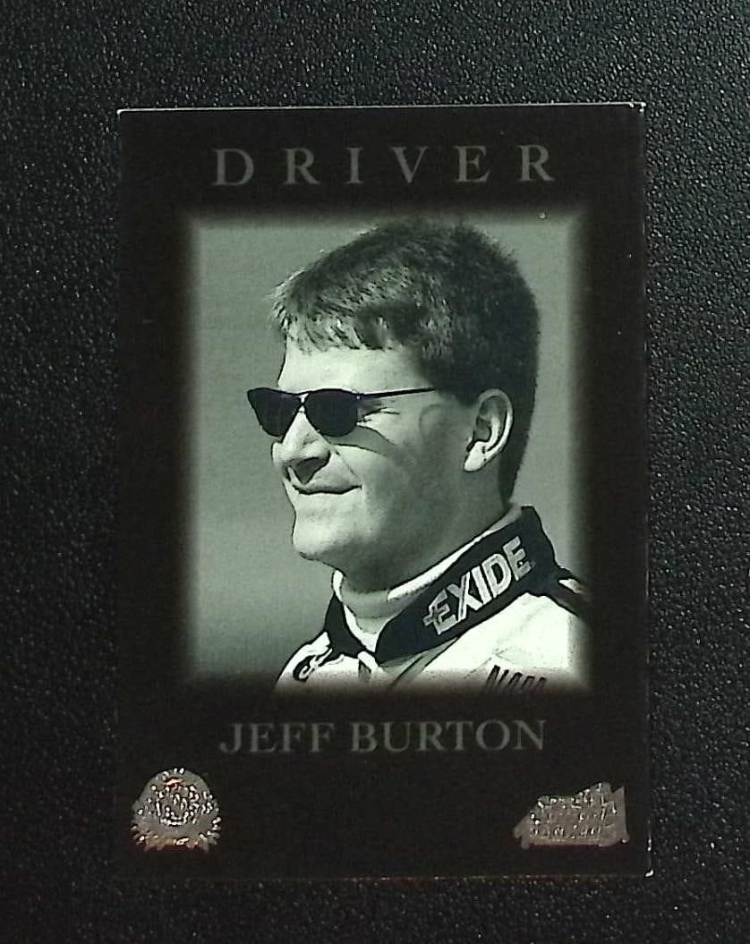 Jeff Burton 1996 Pinnacle Action Packed #51 NASCAR, Race Car Driver (1 of 2)