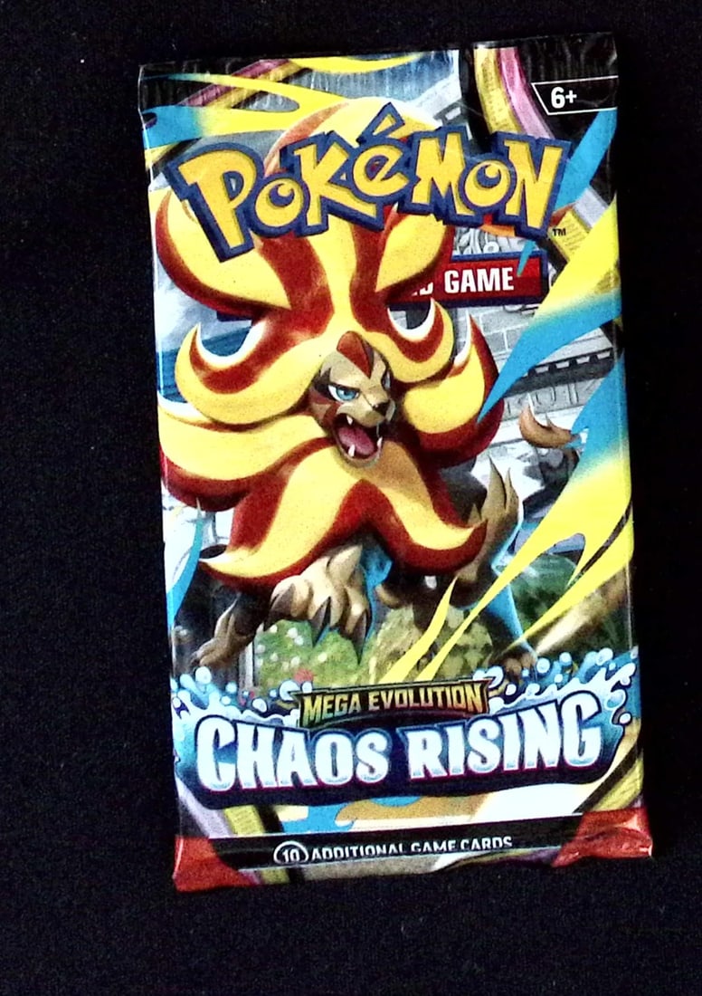 2026 Pokemon Chaos Rising 10 Card Booster Pack Charizard Pikachu Holo Rare Cards: Pokemon Trading Card Game Cards, Charizard, Pikachu, Mewto, EX, Referse Holo, Holo Rare Cards, Secret Rare Cards, Full Art Cards, Evee, 3 Stars Ultra Rare Cards, Double Rare, Illustration Rare, Specia