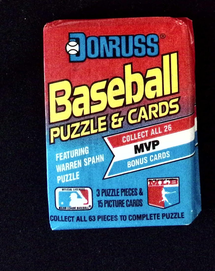 1989 Donruss Vintage Baseball Card Sealed Retail Box Pack Ken Griffey, Jr Rookie Card: Ken Griffey, Jr. Rated Rookie, Vintage Valuable Donruss Baseball MLB Trading & Sports Cards, Robin Yount, George Brett, Rickey Henderson, Nolan Ryan, Old Sports Cards for Sale Near Me, World Series & 