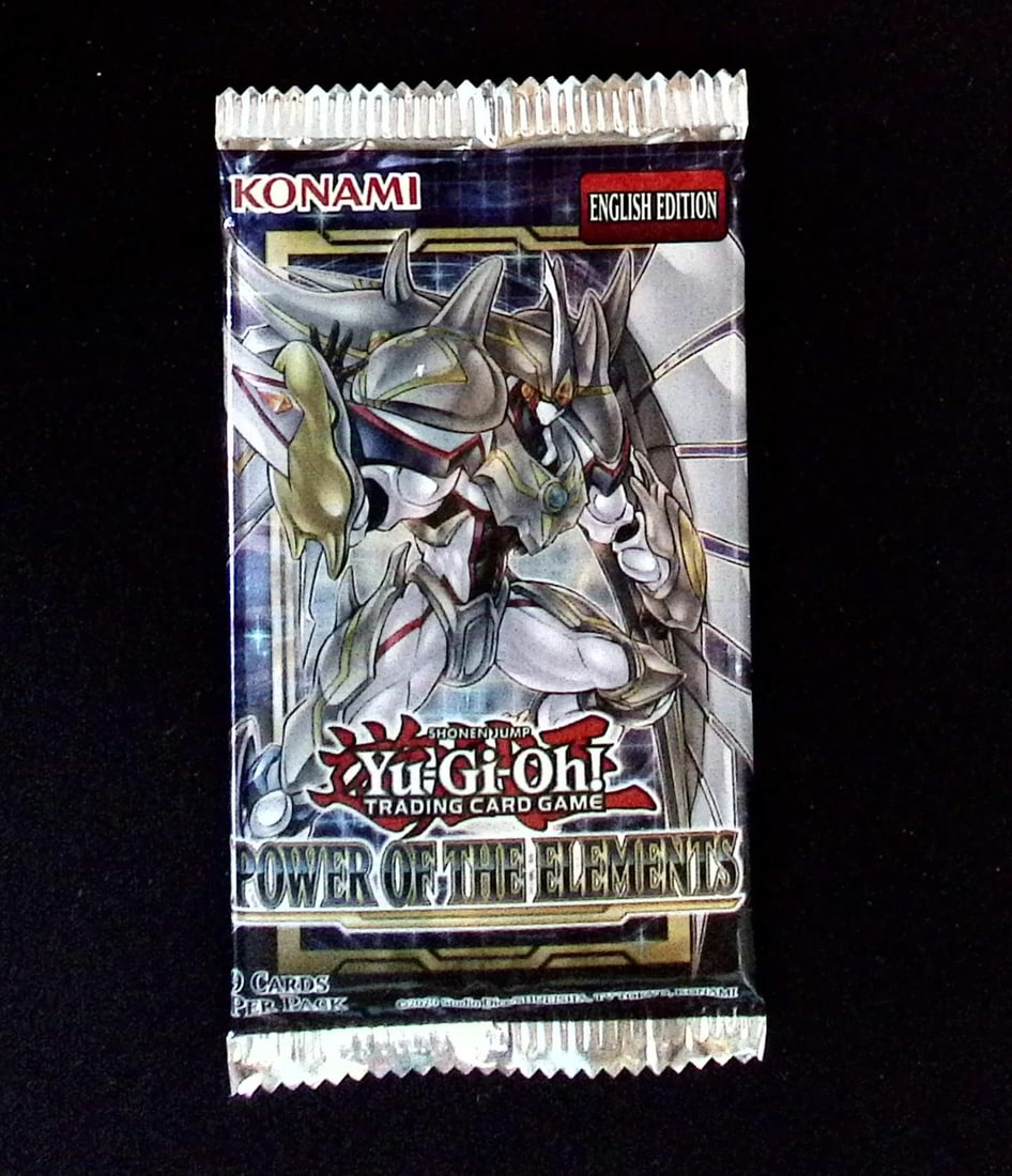 2020 Konami Yu-Gi-Oh! Power of the Elements Retail Box Pack, English Edition (1 of 1)