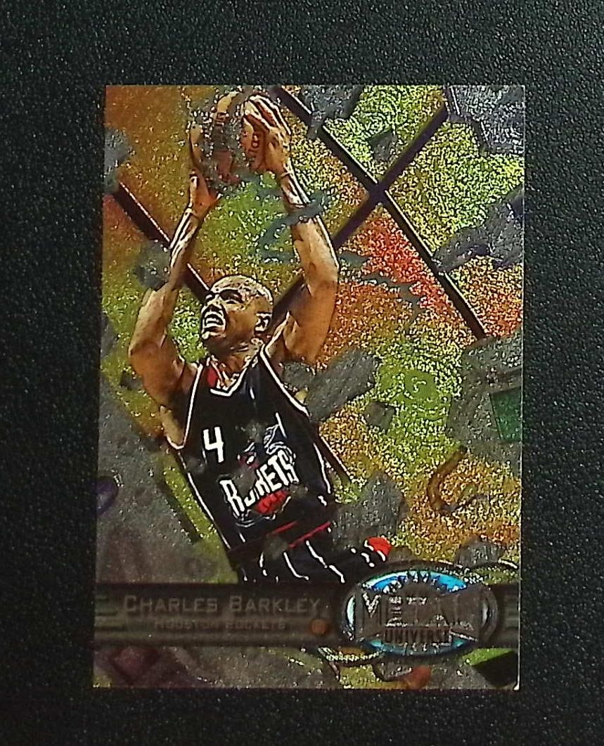 Charles Barkley 1997-98 Metal Universe #1: SkyBox, Basketball NBA Trading & Sports Cards, Sports Cards for Sale Near Me, Chrome, Refractor, SP, SSP, Valuable Auction Memorabilia Lots Sold On Line, NBA Championship & Hall of Fame Player Cards