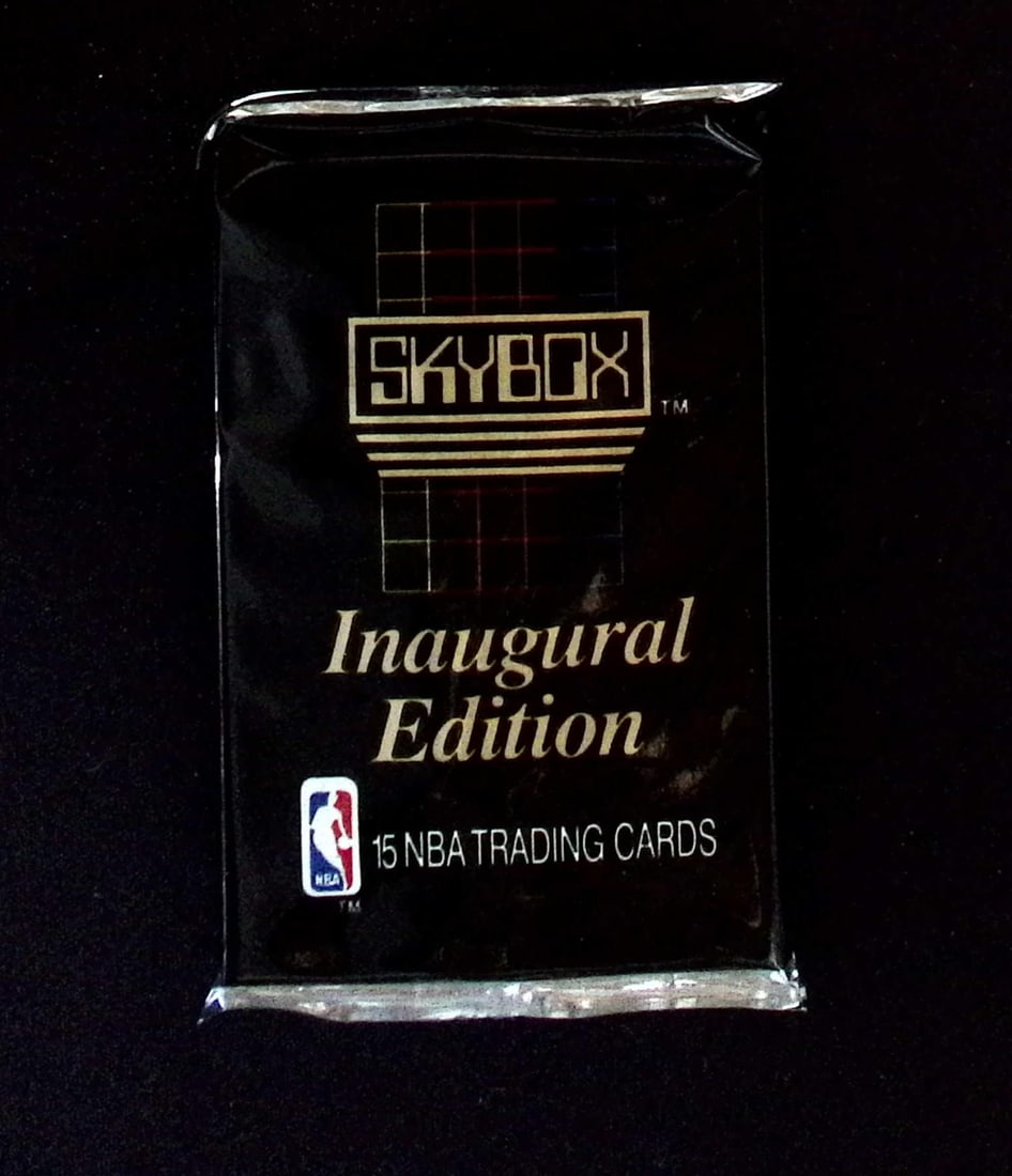 1990 Skybox SERIES 1 Innaugural Edition Basketball Vintage Basketball Retail Box Wax Pack (1 of 1)
