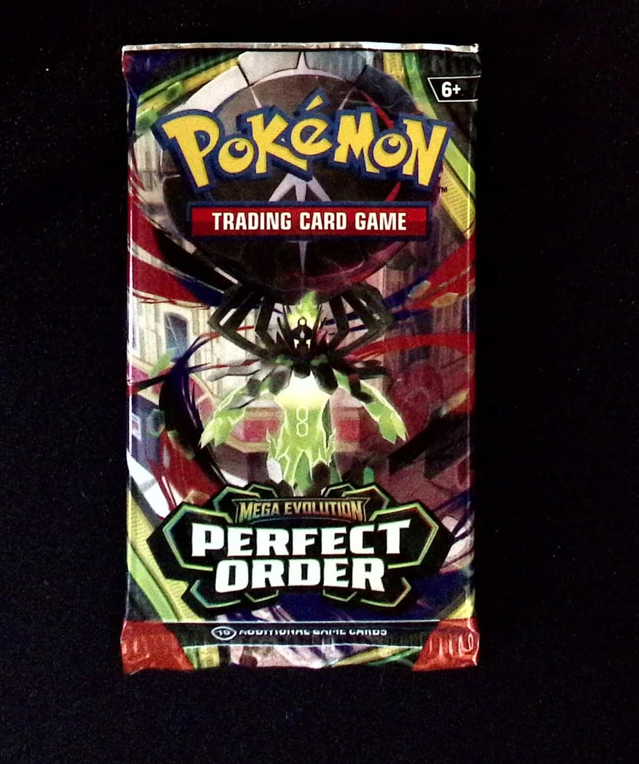 2026 Pokemon Perfect Order 10 Card TCG Booster Pack, Charizard: Pokemon Trading Card Game Cards, Charizard, Pikachu, Mewto, EX, Referse Holo, Holo Rare Cards, Secret Rare Cards, Full Art Cards, Evee, 3 Stars Ultra Rare Cards, Double Rare, Illustration Rare,