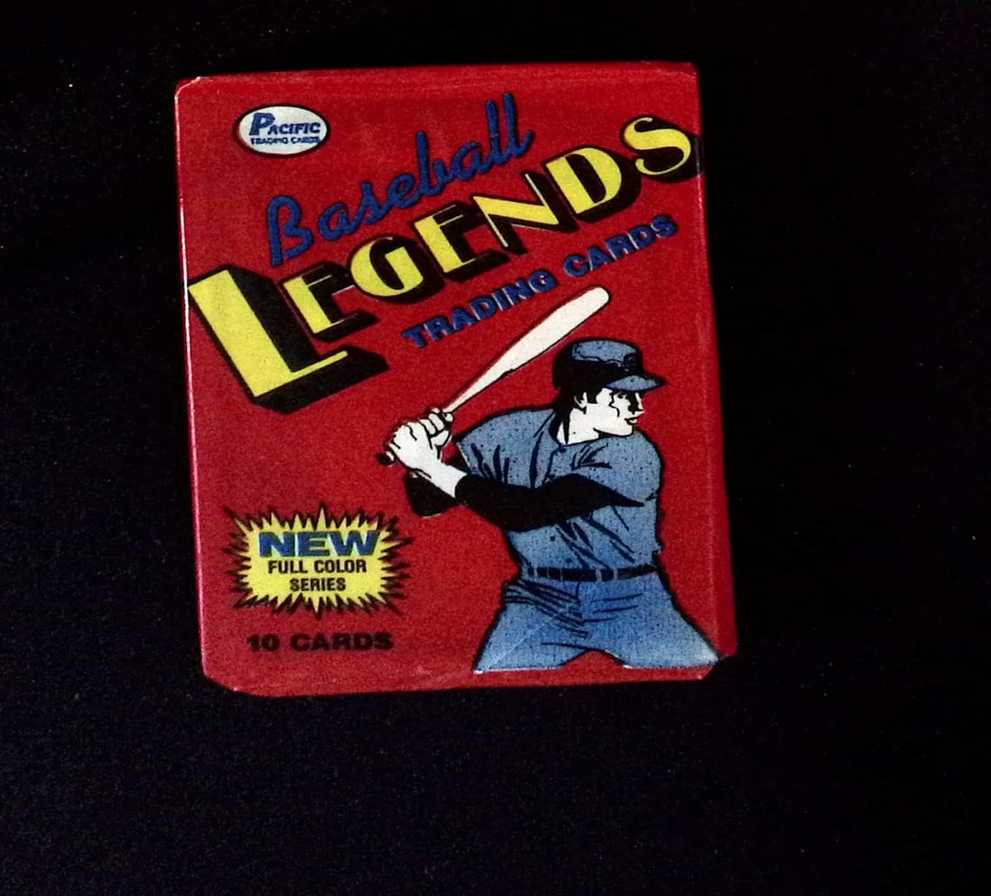 1988 Pacific Legends Series 1 Vintage Baseball Cards Retail Wax Pack (1 of 1)