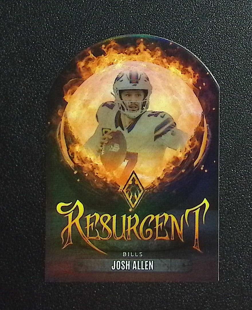 Josh Allen Resurgent Snow Globe Case Hit 2025 Phoenix #3 Buffalo Bills: Panini, Donruss Optic, & Donruss Select, Prizm, Mosaic, Contenders, Zenith, Phoenix, Illusions, Absolute, Rookie NFL Sports Trading Cards, SP, SSP, Cards, Football Cards for Sale Near Me, Superbowl & 