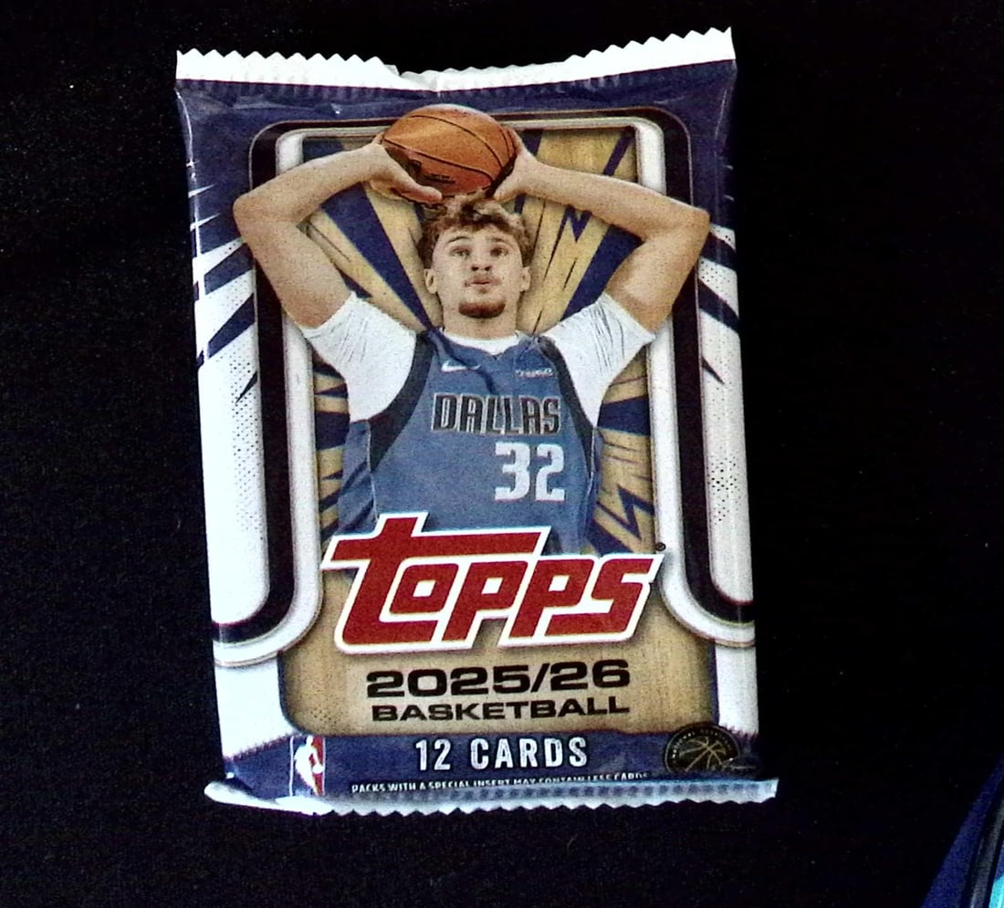 2025-26 Topps Basketball Card BLASTER BOX PACK - RC'S: Cooper Flagg, Kon Kneuppel: Topps Basketball NBA Trading & Sports Cards, Rookie Cards in this set are Cooper Flagg, Dylan Harper, Ace Bailey, V J Edgecombe, Kon Knueppel , Autographs, Signatures, Green Topps Logo Refractor, Auct