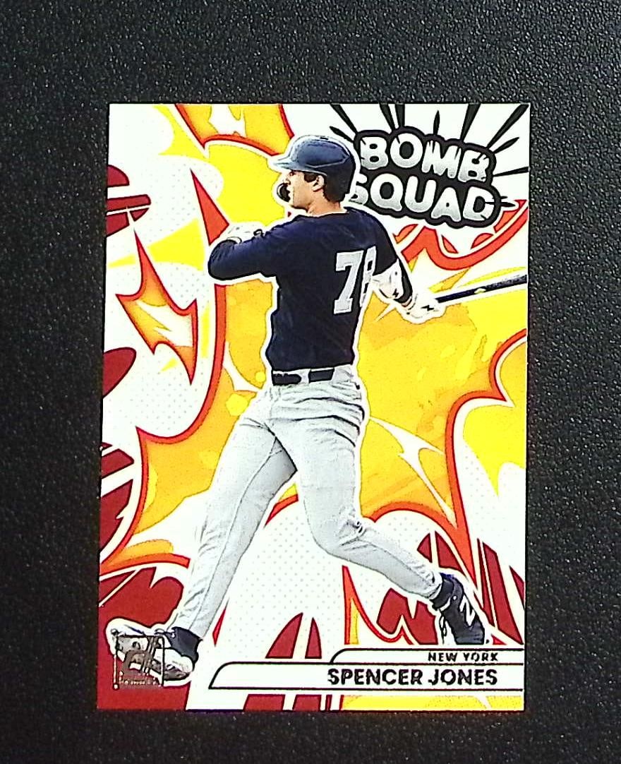 Spencer Jones Bomb Squad 2026 Donruss #10 New York Yankees: Panini, Donruss, & Donruss Optic Baseball MLB Trading & Sports Cards, Sports Cards for Sale Near Me, Prizm, Mosaic, Select, SP, SSP, Auction Memorabilia Lots for Sale On Line, World Series & Hall of F
