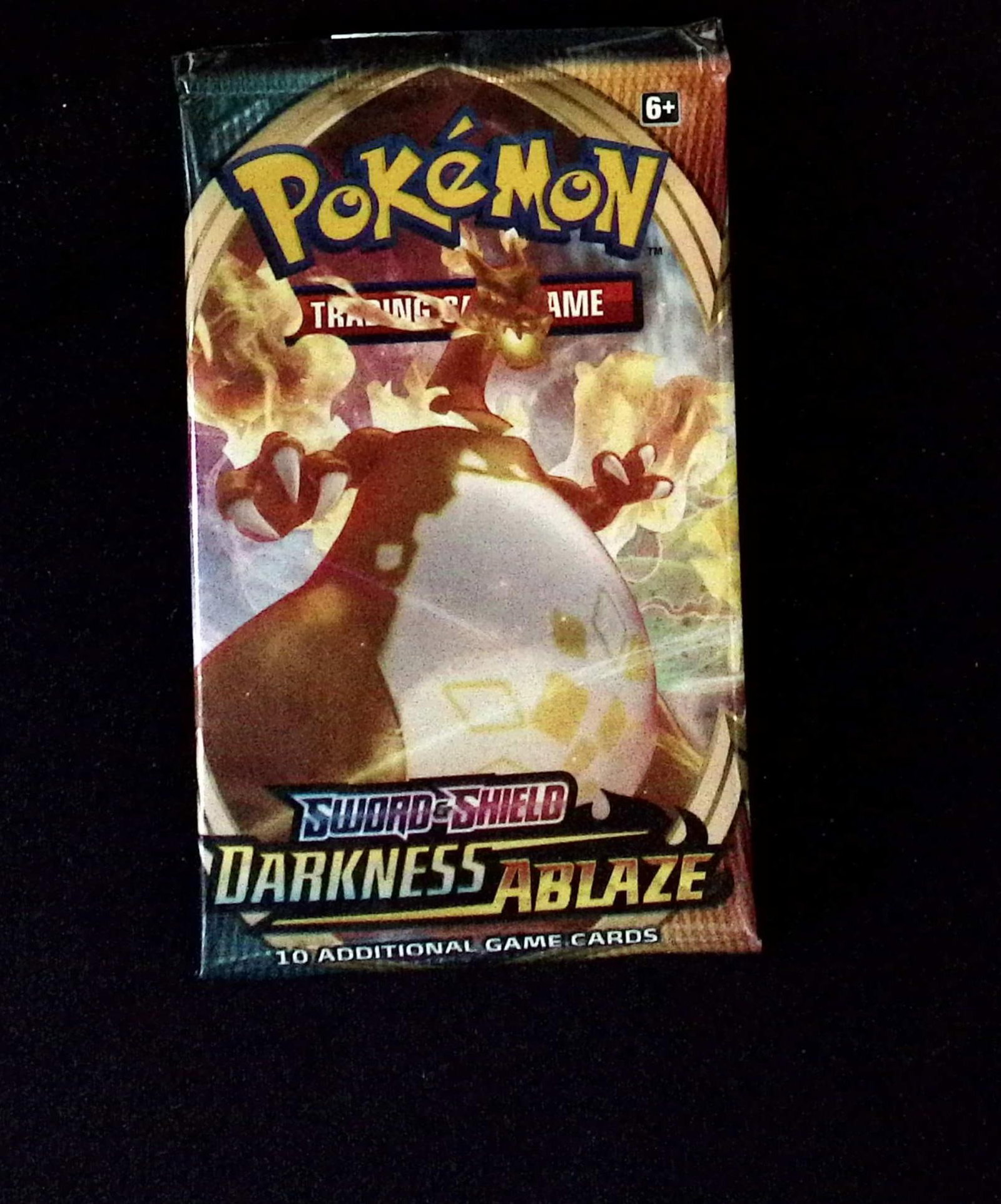 Pokemon Sword and Shield Darkness Ablaze 10 Card Booster Pack, Charizard, Pikachu, Holo Rare Cards: Pokemon Trading Card Game Cards, Charizard, Pikachu, Mewto, EX, Referse Holo, Holo Rare Cards, Secret Rare Cards, Full Art Cards, Evee, 3 Stars Ultra Rare Cards, Double Rare, Illustration Rare, Specia
