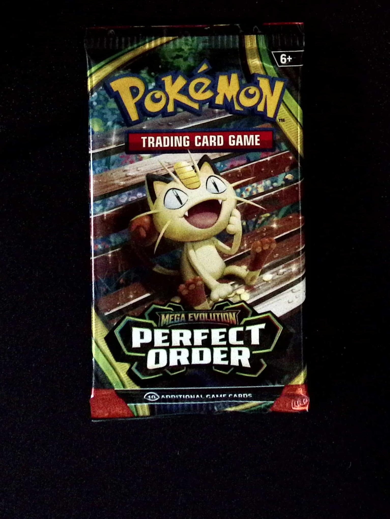2026 Pokemon Perfect Order 10 Card TCG Booster Pack, Charizard: Pokemon Trading Card Game Cards, Charizard, Pikachu, Mewto, EX, Referse Holo, Holo Rare Cards, Secret Rare Cards, Full Art Cards, Evee, 3 Stars Ultra Rare Cards, Double Rare, Illustration Rare, Specia