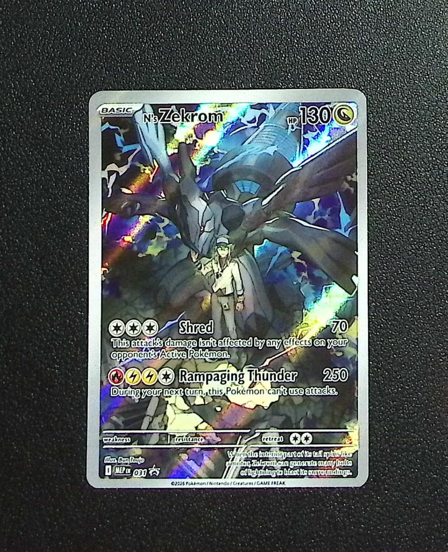 Pokemon Ascended Heroes ETB Promo N's Zekrom #31 (1 of 2)