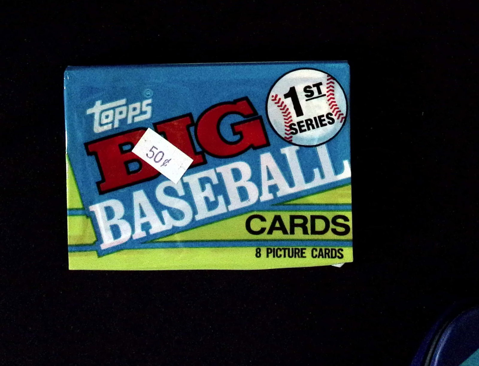 1990 Topps Big Baseball Series 1 Retail Box Wax Pack Vintage Baseball Cards: Topps Valuable Vintage MLB Rookie Baseball Trading Cards, Ken Griffey, Jr, Barry Bonds, Rickey Henderson, Nolan Ryan, Bo Jackson, Rickey Henderson, Dave Winfield, Old Sports Cards for Sale Near Me, Wo