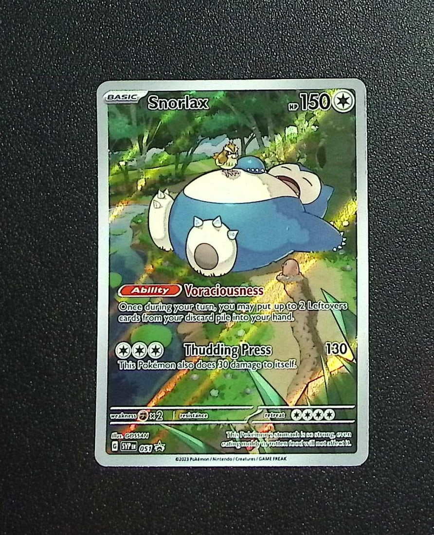 Pokemon Scarlet & Violet 151 ETB Promo Snorlax #51: Pokemon Trading Card Game Cards, Charizard, Pikachu, Mewtwo, Reverse Holo, Holo Rare, Secret Rare Cards, Full Art Cards, Eevee, Ultra Rare Card, Illustration Rare, Special Illustration Rare SIR