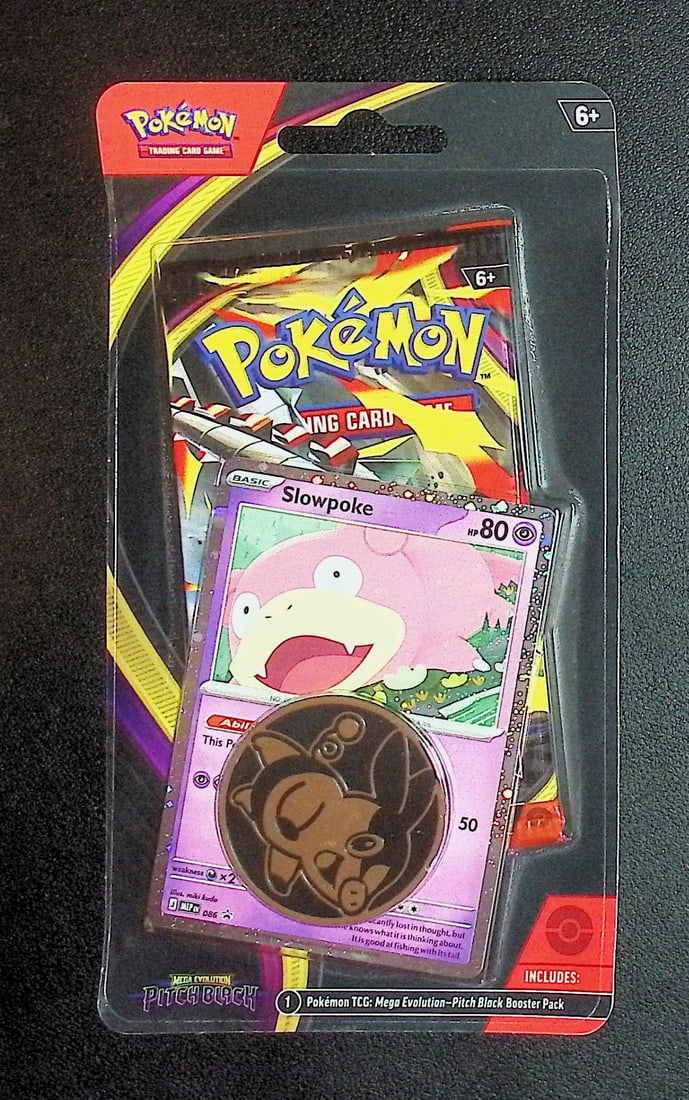 Pokemon Pitch Black Single Booster Blister Hanger w/ 1 Coin & a Promo Card: Pokemon Trading Card Game Cards, Charizard, Pikachu, Mewto, EX, Referse Holo, Holo Rare Cards, Secret Rare Cards, Full Art Cards, Evee, 3 Stars Ultra Rare Cards, Double Rare, Illustration Rare, Specia