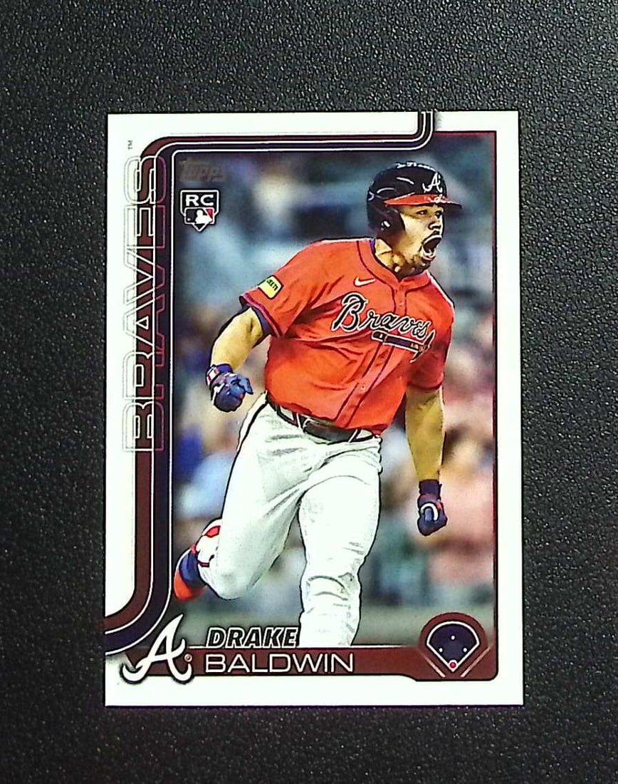 Drake Baldwin Rookie Card 2025 Topps Update #US87 Atlanta Braves: Topps, Bowman, & Fanatics Baseball MLB Trading & Sports Cards, Sports Cards for Sale Near Me, World Series & Hall of Fame Players Memorabilia, Refractors, X-Fractors, Numbered, SP, SSP, Valuable Aucti