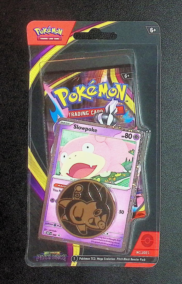 Pokemon Pitch Black Single Booster Blister Hanger w/ 1 Coin & a Promo Card: Pokemon Trading Card Game Cards, Charizard, Pikachu, Mewto, EX, Referse Holo, Holo Rare Cards, Secret Rare Cards, Full Art Cards, Evee, 3 Stars Ultra Rare Cards, Double Rare, Illustration Rare, Specia