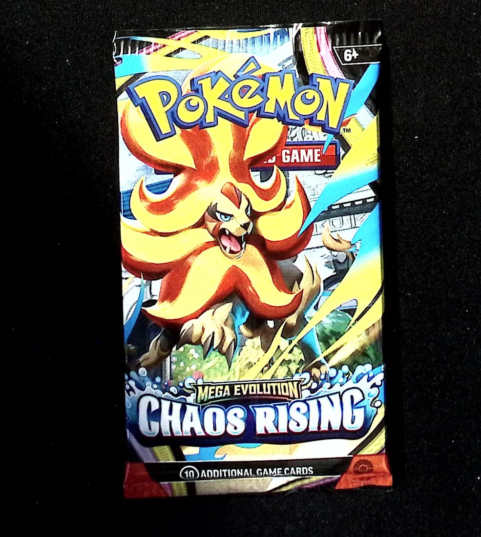 2026 Pokemon Chaos Rising 10 Card Booster Pack Charizard Pikachu Holo Rare Cards: Pokemon Trading Card Game Cards, Charizard, Pikachu, Mewto, EX, Referse Holo, Holo Rare Cards, Secret Rare Cards, Full Art Cards, Evee, 3 Stars Ultra Rare Cards, Double Rare, Illustration Rare, Specia