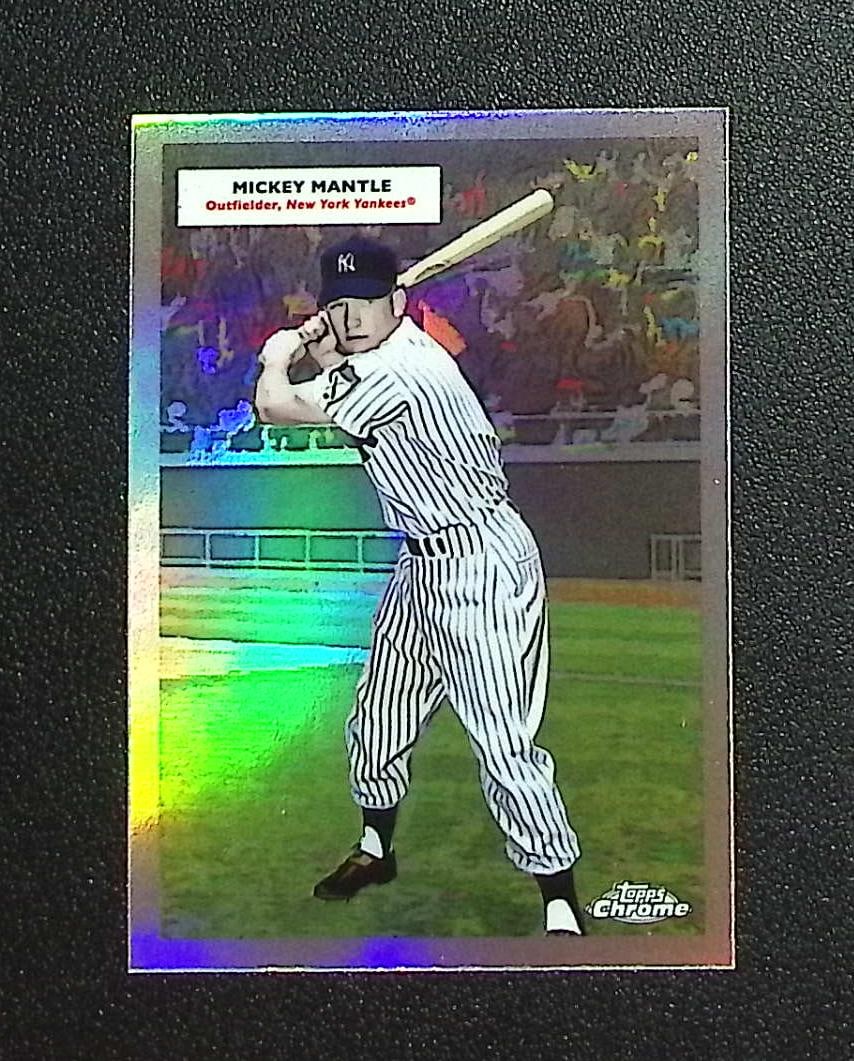 Mickey Mantle/Roger Maris Doubleheader 2025 Topps Chrome Platinum #55DH-10: Topps, Bowman, & Fanatics Baseball MLB Trading & Sports Cards, Sports Cards for Sale Near Me, World Series & Hall of Fame Players Memorabilia, Refractors, X-Fractors, Numbered, SP, SSP, Valuable Aucti