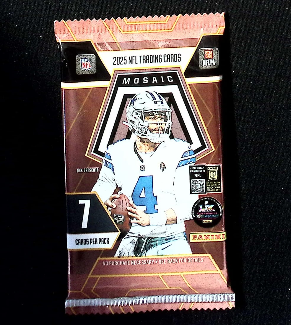 2025 Panini Mosaic Football MEGA BOX PACK - Jaxson Dart, Cam Skattebo, Emeka Egbuka, Ashton Jeanty,: Panini Rookie Football NFL Trading & Sports Cards, Rookie Cards in This Set are Jaxson Dart, Cam Ward, Shedeur Sanders, Cam Skattebo, Travis Hunter, Football & Sports Cards for Sale Near Me, Silver, W