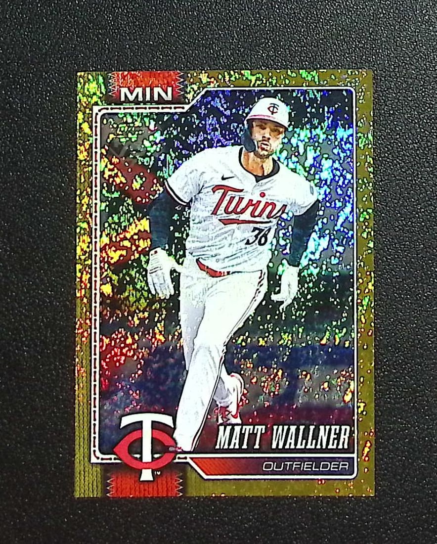 Matt Walner Gold Sandglitter /50 2026 Topps #426 Minnesota Twins: Topps, Bowman, & Fanatics Baseball MLB Trading & Sports Cards, Sports Cards for Sale Near Me, World Series & Hall of Fame Players Memorabilia, Refractors, X-Fractors, Numbered, SP, SSP, Valuable Aucti