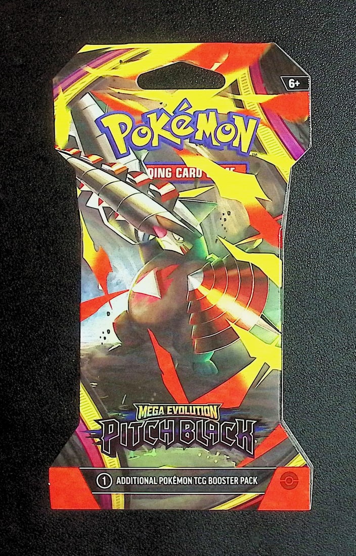 Pokemon Pitch Black Sleeved Booster Pack (1 of 1)
