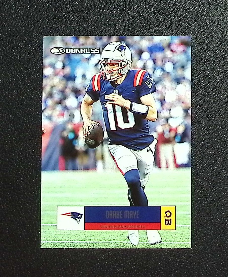 Drake Maye Retro 2025 Donruss #R05-DKM New England Patriots: Panini, Donruss Optic, & Donruss Select, Prizm, Mosaic, Contenders, Zenith, Phoenix, Illusions, Absolute, Rookie NFL Sports Trading Cards, SP, SSP, Cards, Football Cards for Sale Near Me, Superbowl & 