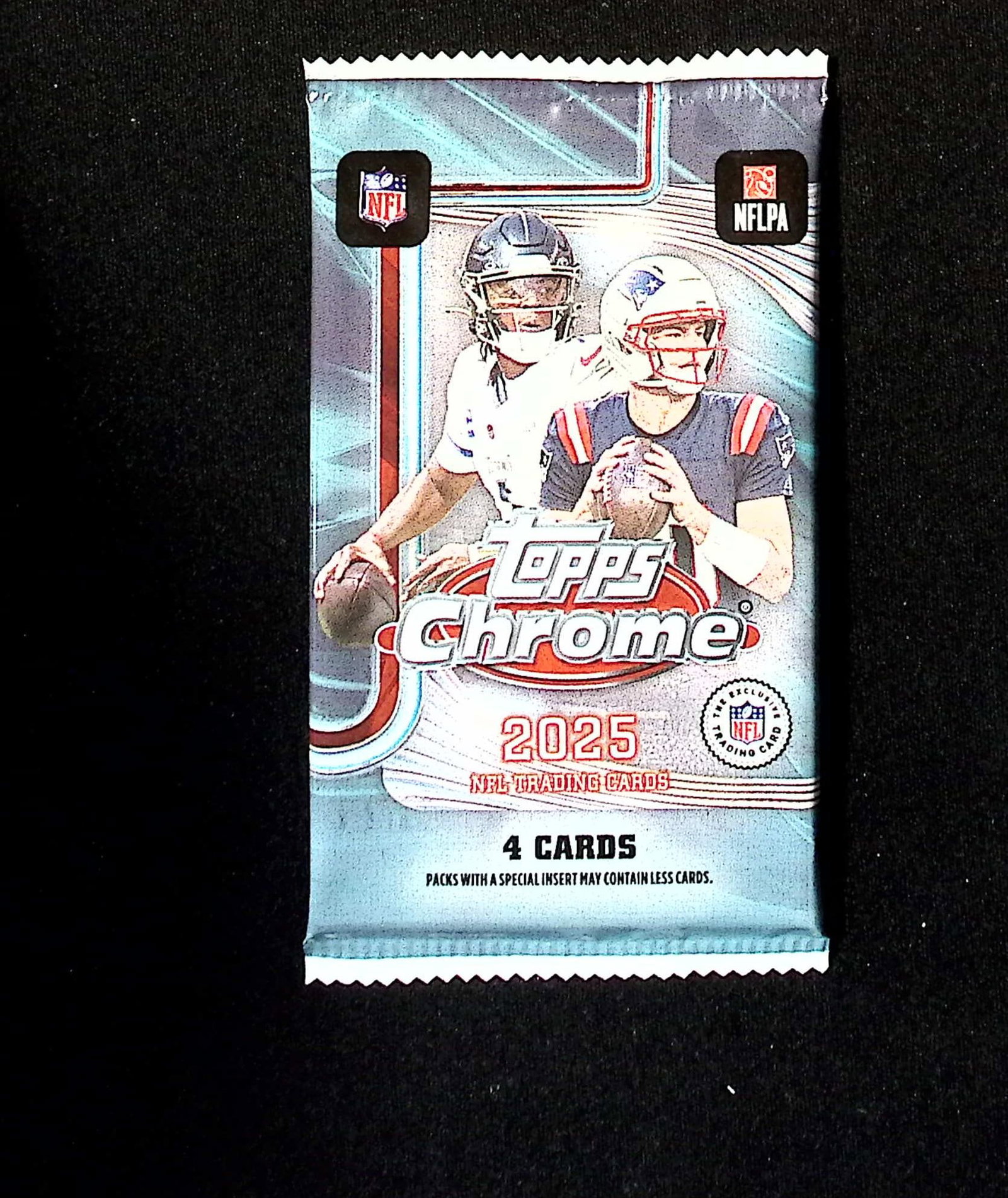 2025 Topps Chrome Football Blaster Box Pack: Topps Football NFL Trading & Sports Cards, Refractors, Prism Refractors, X-Fractors, Sports Cards for Sale Near Me, Super Bowl & Hall of Fame Players, Autographs, SP, SSP, Valuable Auction Memorabilia