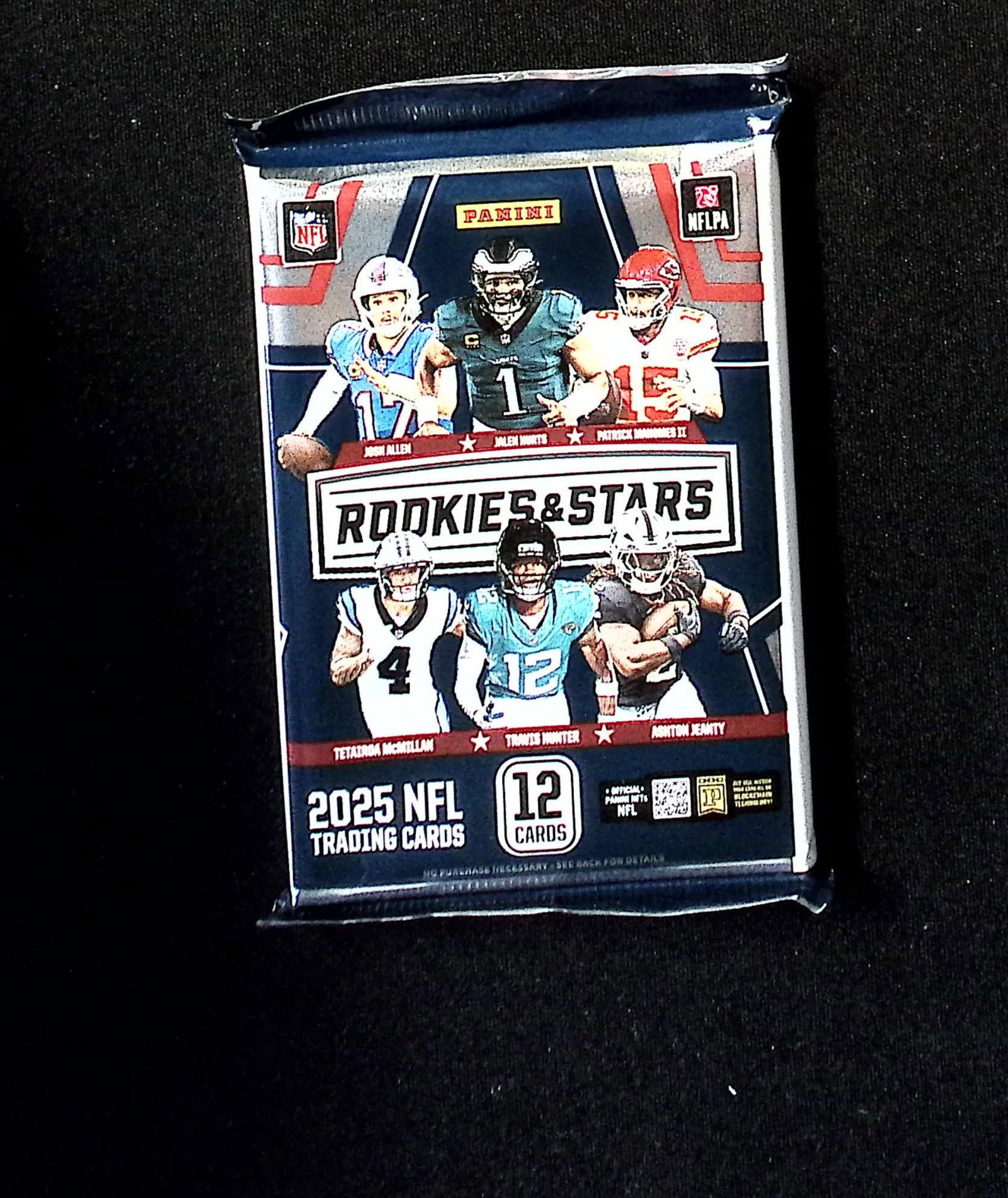2025 Panini Rookies & Stars Football BLASTER BOX PACK Jaxson Dart, Travis Hunter, Emeka Egbuka (1 of 1)