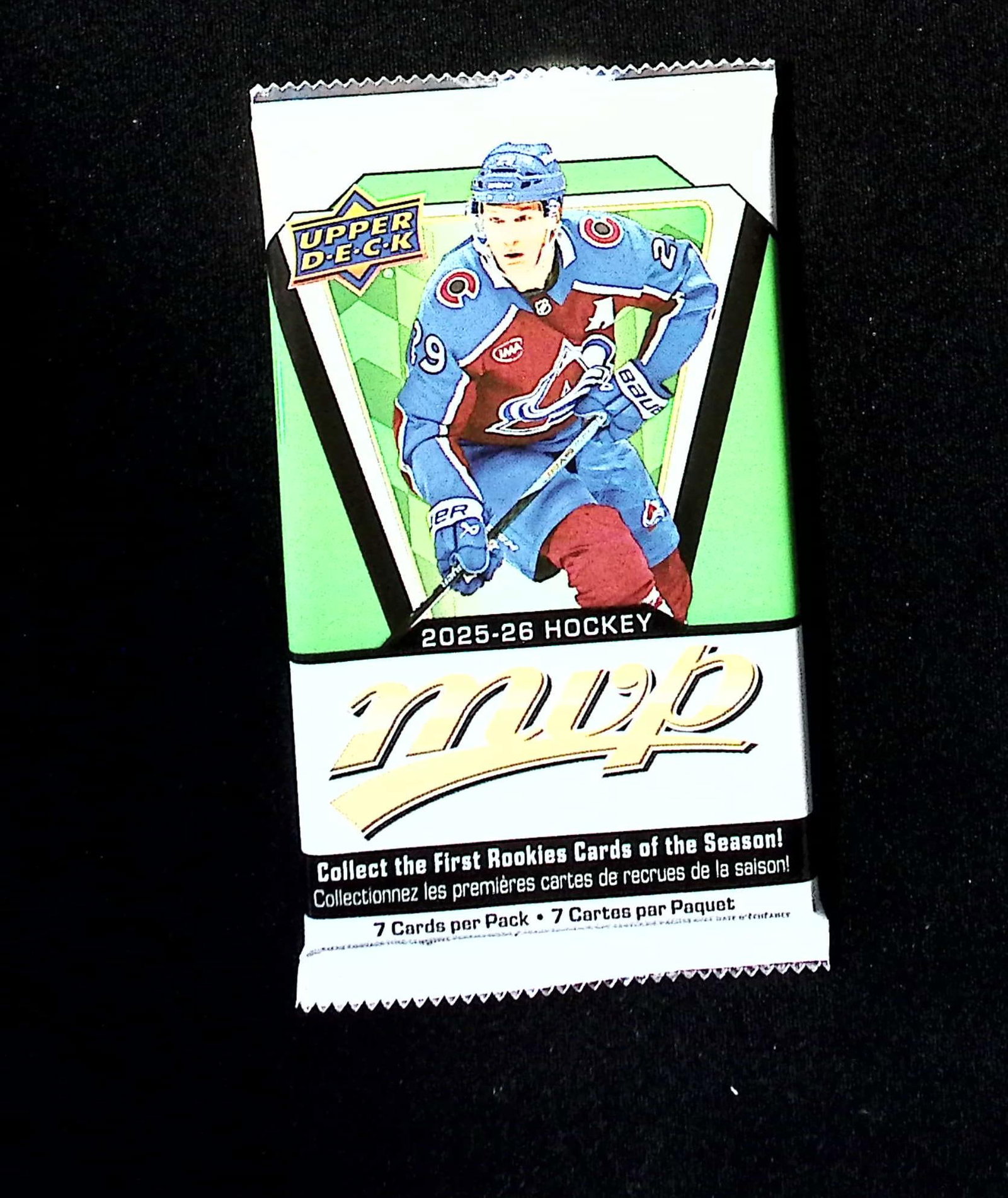 2025-26 Upper Deck MVP Hockey BLASTER BOX PACK - NHL Sports Trading Card (1 of 1)