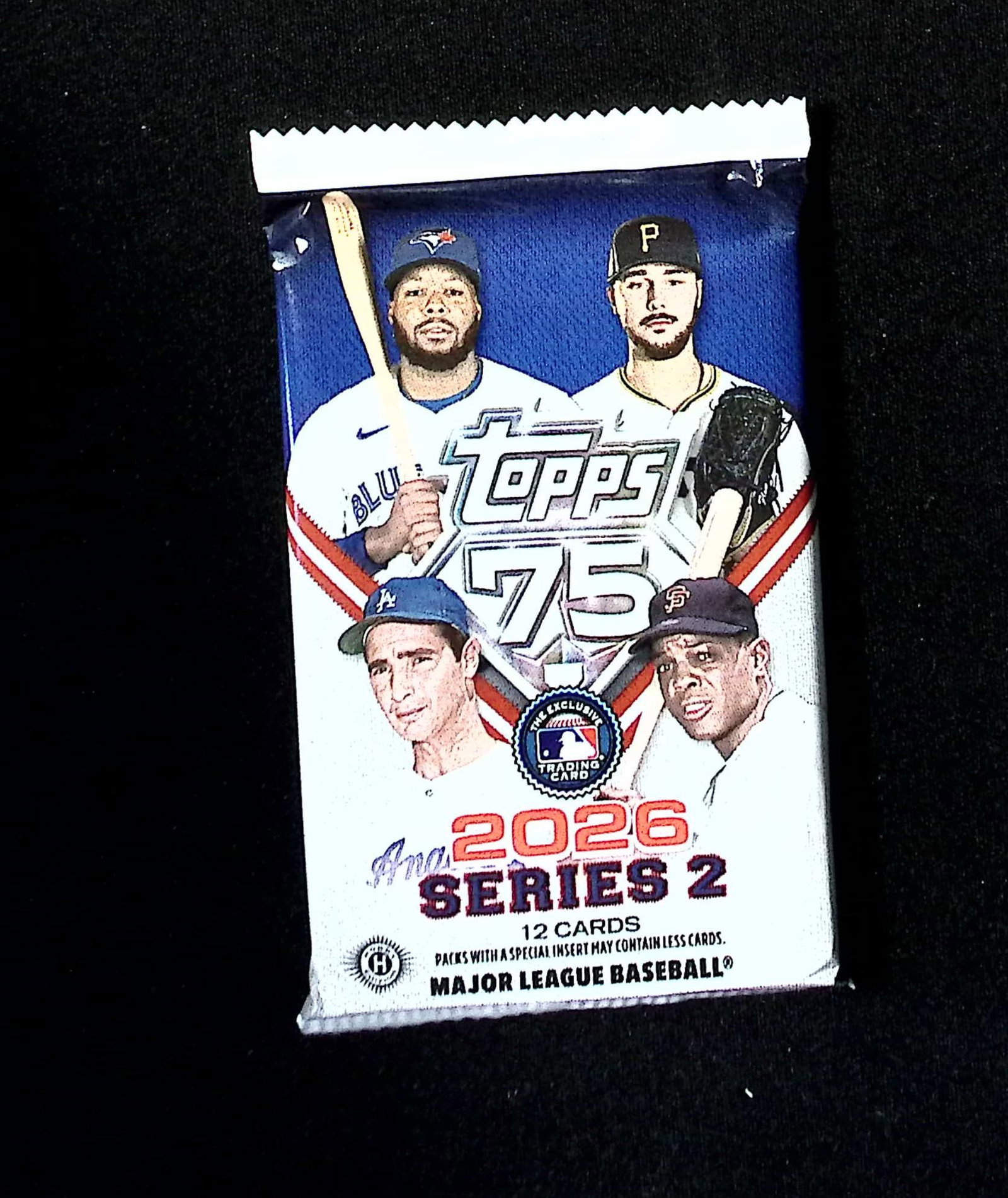 2026 Topps Series 2 HOBBY BOX PACK Baseball 75th Anniversary (1 of 1)