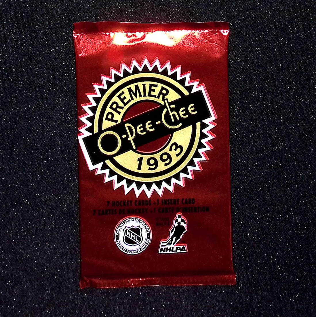 1993 O Pee Chee Premier Hockey Card Retail Box Pack - Wayne Gretzky (1 of 1)