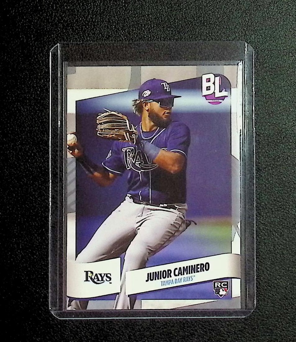 Junior Caminero Rookie 2024 Topps Big League #126: Topps, Bowman, & Fanatics Baseball MLB Trading & Sports Cards, Sports Cards for Sale Near Me, World Series & Hall of Fame Players Memorabilia, Refractors, X-Fractors, Numbered, SP, SSP, Valuable Aucti