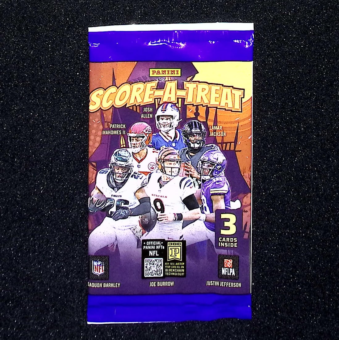 2025 Panini Score A Treat Football Cards Retail Pack, Sports Cards Cam Ward, Travis Hunter, Shedeur (1 of 1)