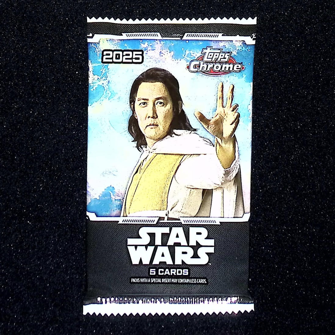 2025 Star Wars Topps Chrome Super Box Pack: Disney Topps Trading Cards of Movies & Television Shows, Refractors, Ray Waves, Numbered Rare Cards. Darth Vader, Luke Skywalker, Princess Leia, Mandalorian, Yoda, Grogu, Han Solo, Rebellion, Imperial