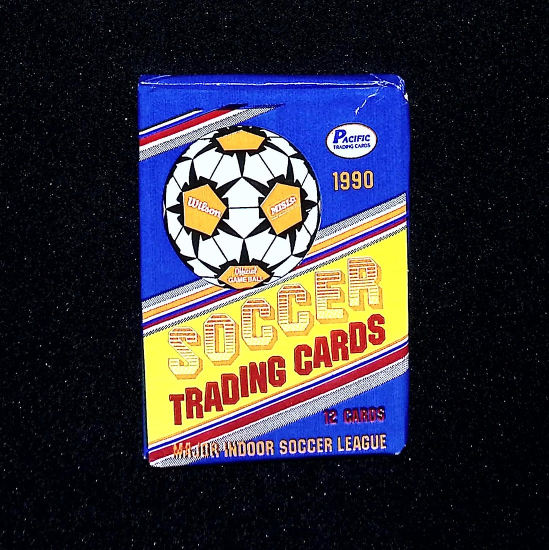 1990 Pacific (MISL) Major Inddor Soccer League Vintage Retail Box Wax Pack (1 of 1)