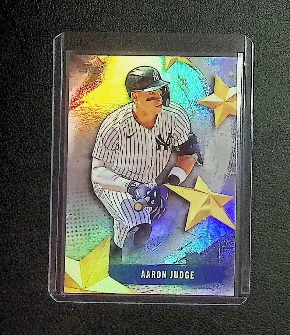 Aaron Judge Stars of MLB Refractor 2025 Topps #SMLB-2: Topps, Bowman, & Fanatics Baseball MLB Trading & Sports Cards, Sports Cards for Sale Near Me, World Series & Hall of Fame Players Memorabilia, Refractors, X-Fractors, Numbered, SP, SSP, Valuable Aucti