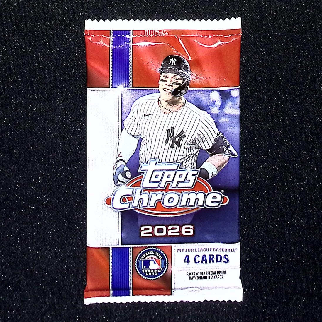 2026 Topps Chrome Baseball Blaster Box Pack (1 of 1)