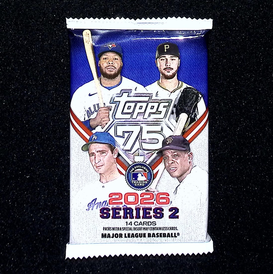 2026 Topps Series 2 Baseball 75th Anniversary MEGA BOX PACK (1 of 1)