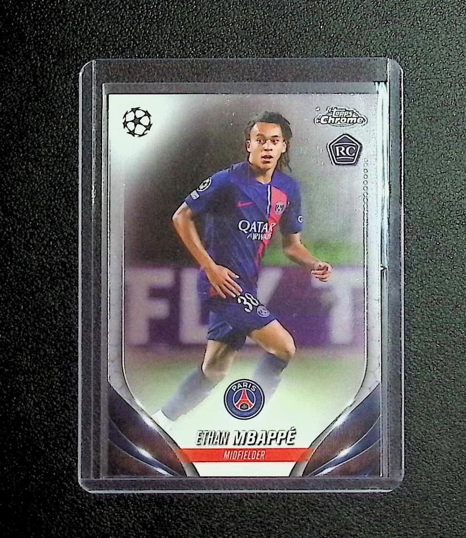 Ethan Mbappe Rookie 2024 Topps Chrome #91 (1 of 2)