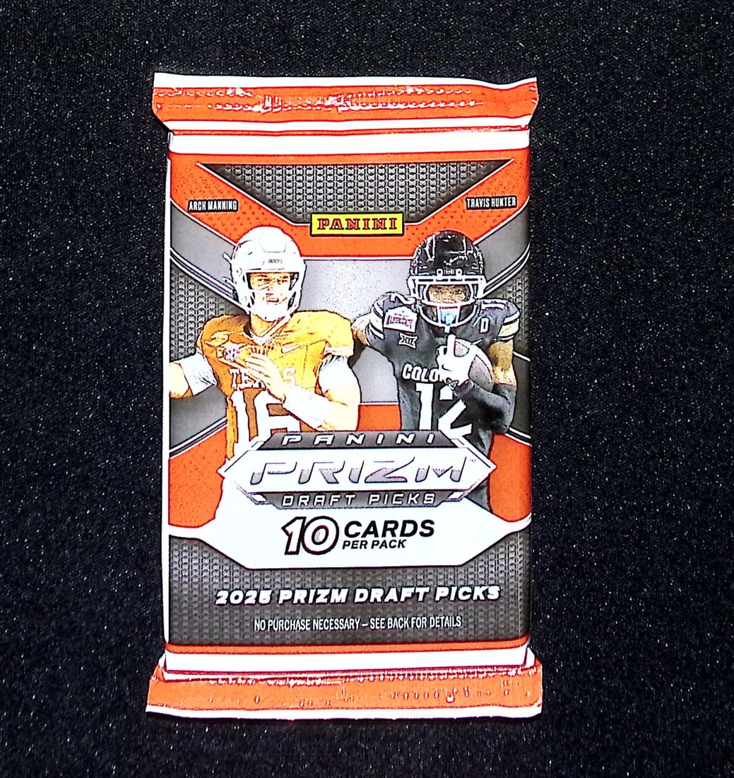 2025 Panini Prizm Draft Picks Football Card Mega Box Pack Sports Card Rookie NFL Trading Cards: Panini Rookie Football NFL Trading & Sports Cards, Rookie Cards in This Set are Jaxson Dart, Cam Ward, Shedeur Sanders, Cam Skattebo, Travis Hunter, Football & Sports Cards for Sale Near Me, Silver, W